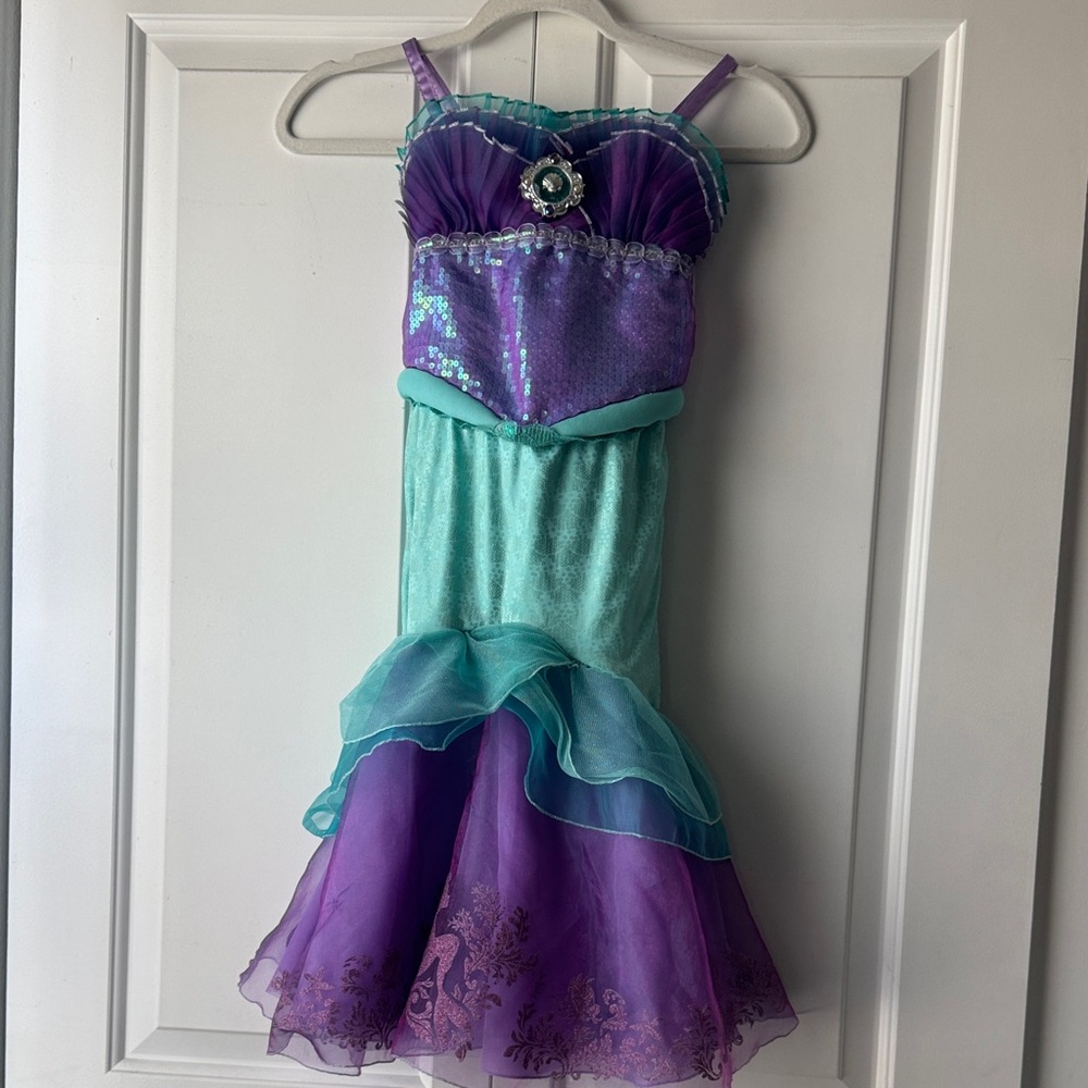 Disney Little Mermaid Purple and Teal Kids Costume - From Disney Store